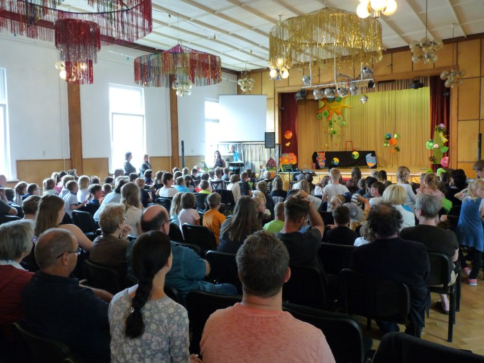 Voller Saal Haus des Gastes Stützerbach Preisverleihung